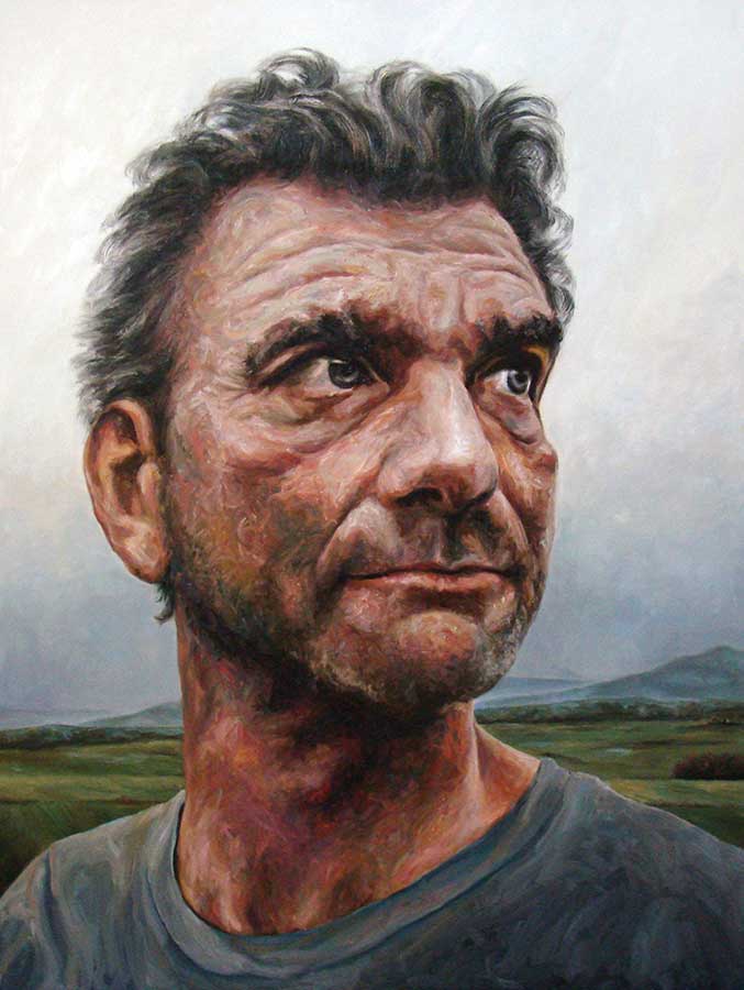 „Shane“, 2018, Öl auf Leinwand,160 cm x 120 cm